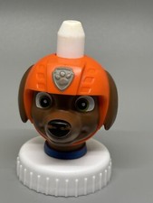 Paw Patrol Zuma Good 2 Grow Juice Spout Topper with Helmet Pre-owned Cool Item