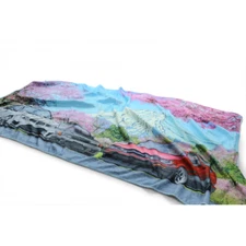 Tomei USA Microfiber Beach Towel GDB/BNR32/AE86 Cherry Blossom Mt. Fuji
