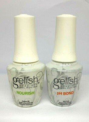 Harmony Gelish- pH Bond DEHYDRATOR (Prep)+ NOURISH Cuticle Oil .5oz/15ml