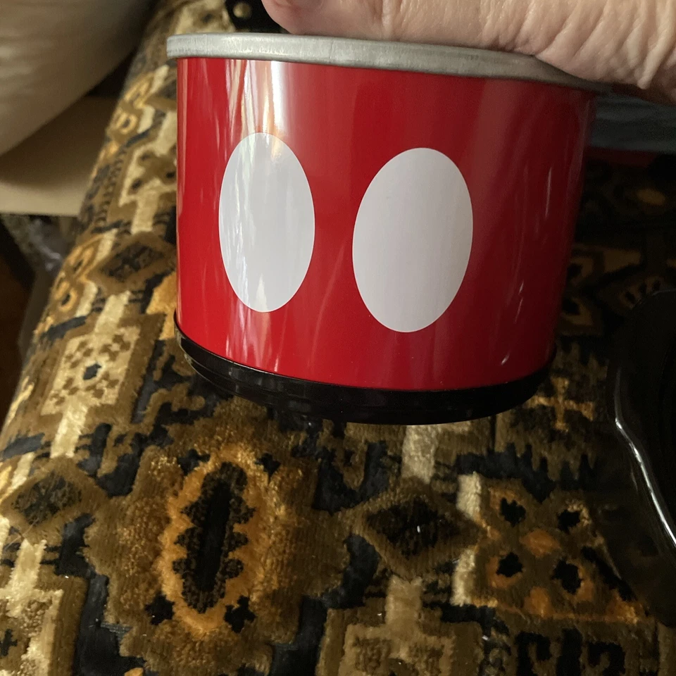 Disney Mickey Mouse Red & Black .65 Quart Mini Crock Pot, Brand New in Box - Image 3 of 4