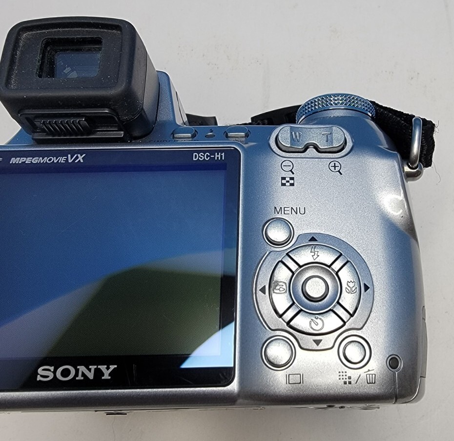 Sony Cyber Shot Camera DSC-H1 12X Optical Zoom 5.1 MP - Clean. | eBay