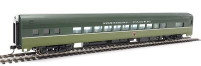 Walthers 910-30210 85' Budd Small-Window Coach Northern Pacific Passenger Car HO