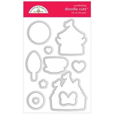 Doodlebug Design Metal Cutting Dies - FUN AT THE PARK