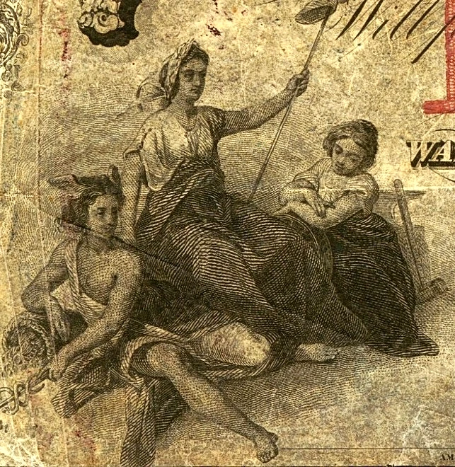 DC $5 WASHINGTON DC The Congressional Bank 1850s PMG VF25 Haxby DC-210 G6a - Image 3 of 4