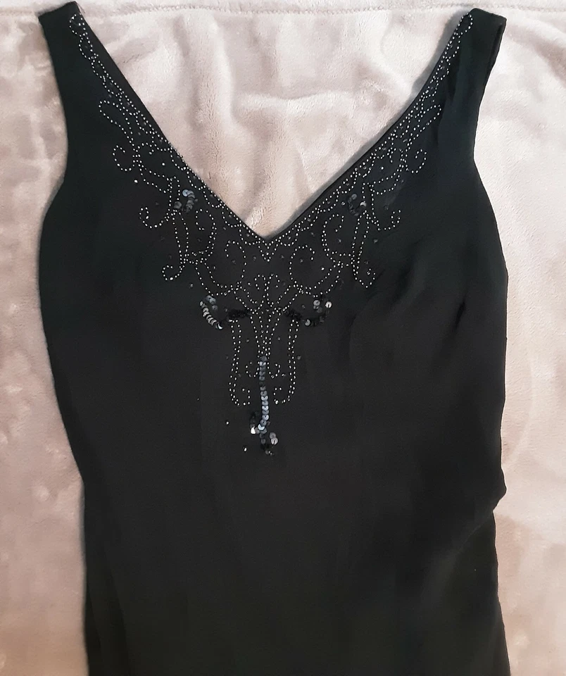 J S COLLECTIONS Vintage Cocktail Dress - Image 3 of 4