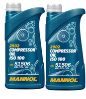 2X1 Liter KompressorenöL Iso 100 Din 51506 KompressoröL Vdl / Vcl / Vbl