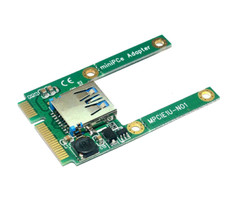 Mini PCIe PCI-E to USB 2.0 Adapter mPCIe to USB2.0 Converter Card