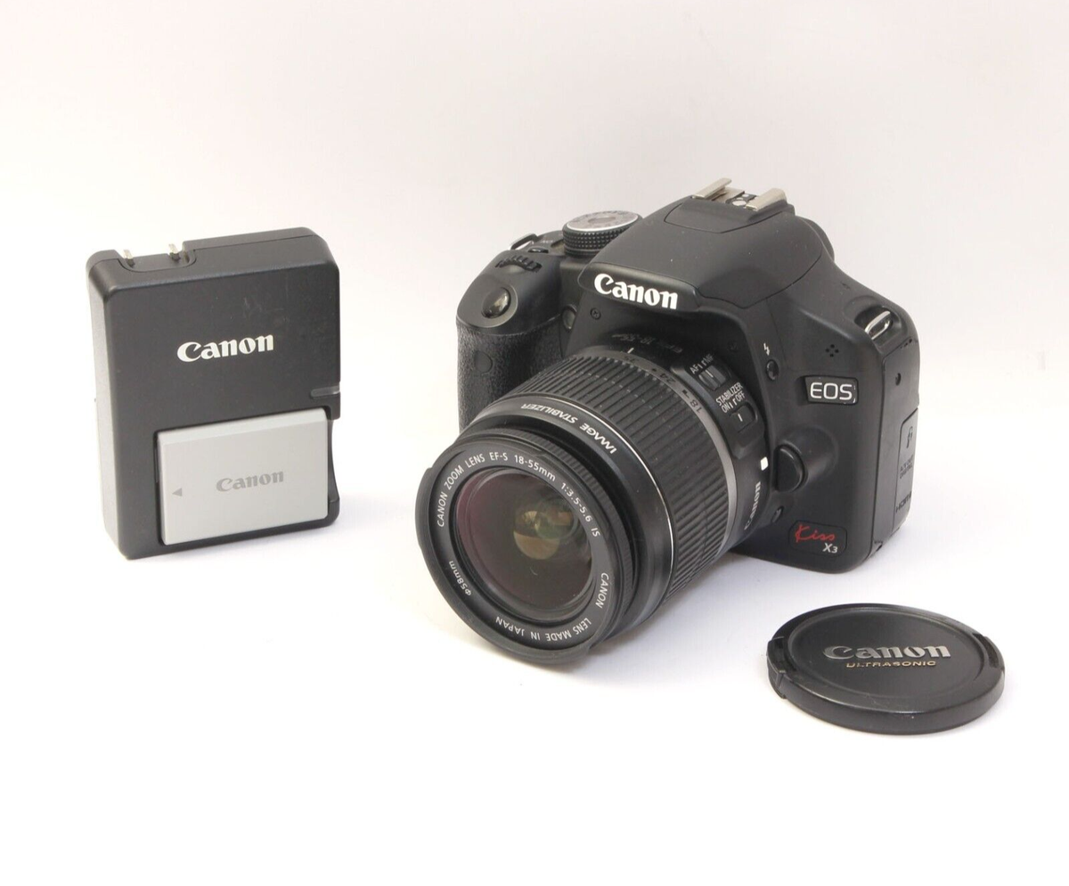 デジタルカメラ Canon EOS Kiss X3 18-55mm 3.5-5.6 キヤノン、フルHD動画対応デジ一「EOS Kiss X3」 - 価格.com