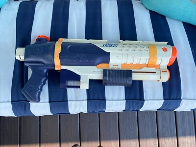 Hasbro Nerf Super Soaker Shot Blast Pump Action Water Gun Toy 2009 Tested+Works