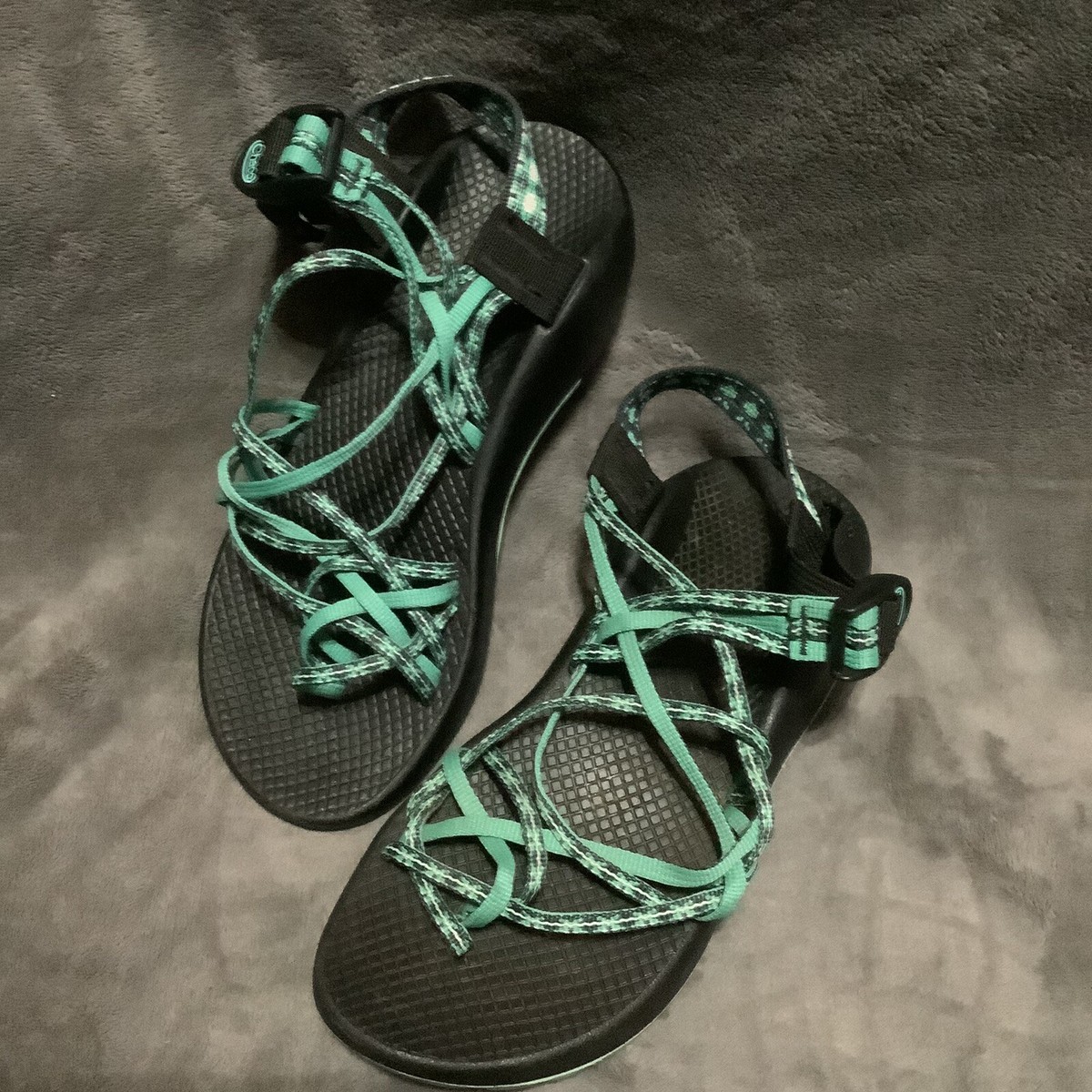 Chacos ZX/3 Classic Chukawalla Aqua Sandals Sz W 8 | eBay