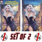 🔥🕷 AMAZING SPIDER-MAN #35 SABINE RICH Trade Dress & Virgin Variant BLACK CAT