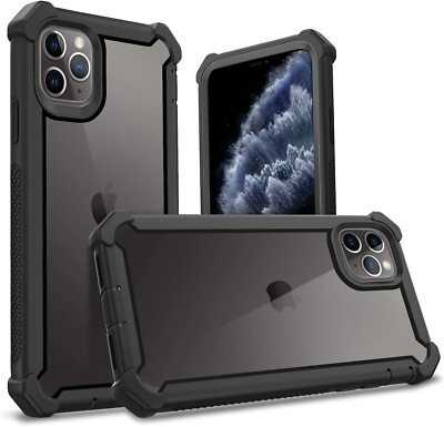 Shockproof CLEAR Case For  iPhone 13 , 13 Pro , 13 Pro Max , 13 Mini Hard Cover