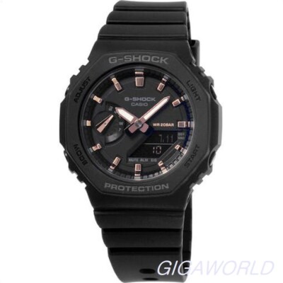 Casio G-Shock GMA-S2100-1A Men's Watch | Black Resin Strap