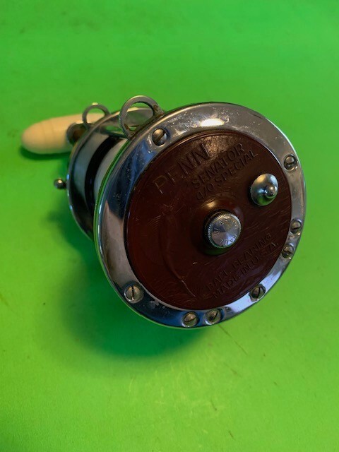 VINTAGE CUSTOM PENN SPECIAL SENATOR 113HLW 4/0 FISHING REEL