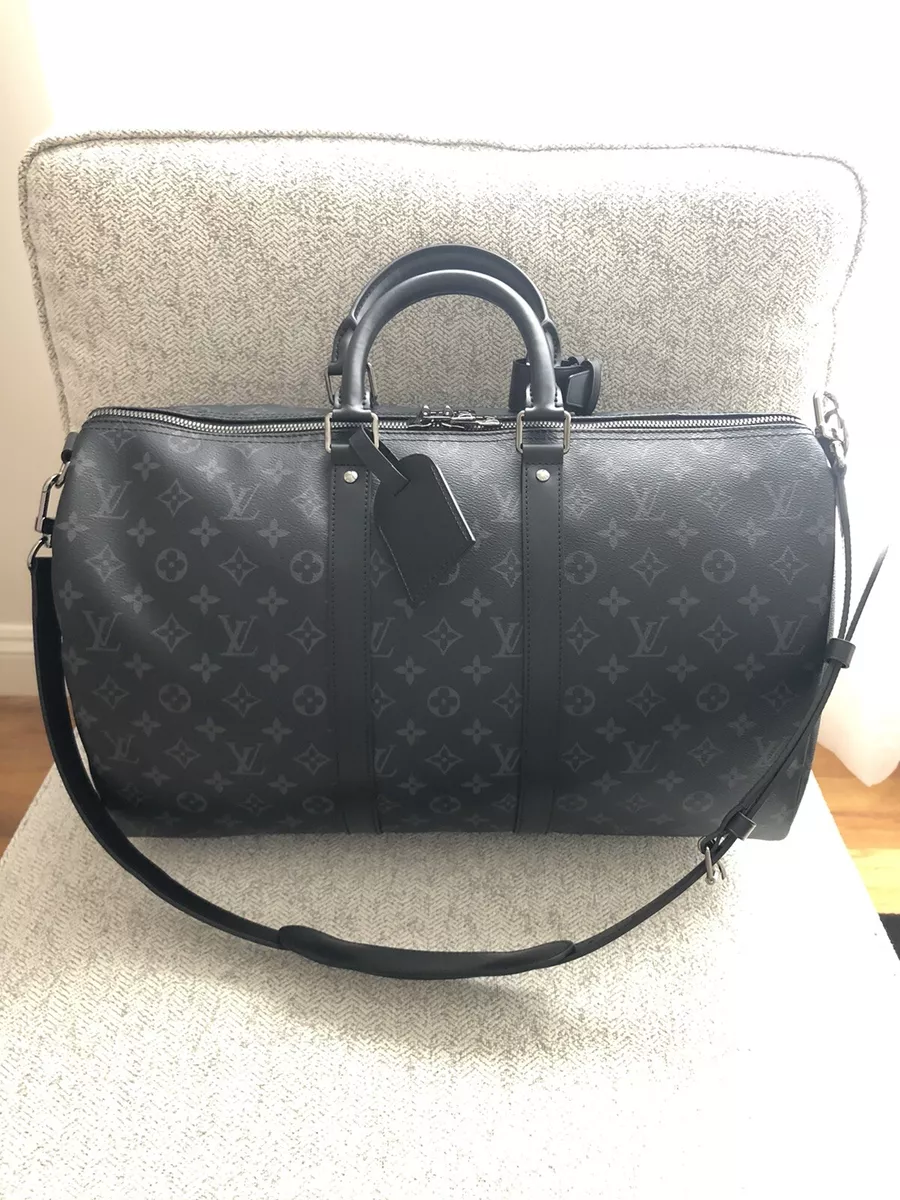 Keepall Bandoulière 45 Monogram Eclipse - Men - Travel