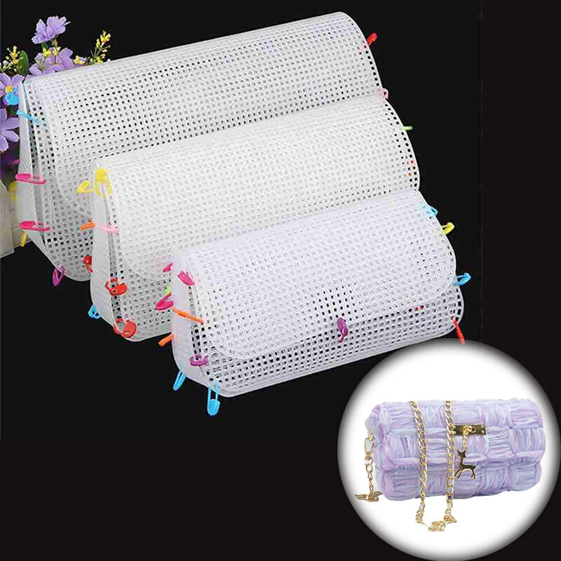 Diy Bag Accessories Weaving Plastic Mesh Easy Knit Helper Auxiliary Knitting