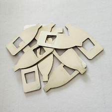 10x 4/4 Violin Silver Master Bow Tip Material Real Silver Tream Thick 0.4mm