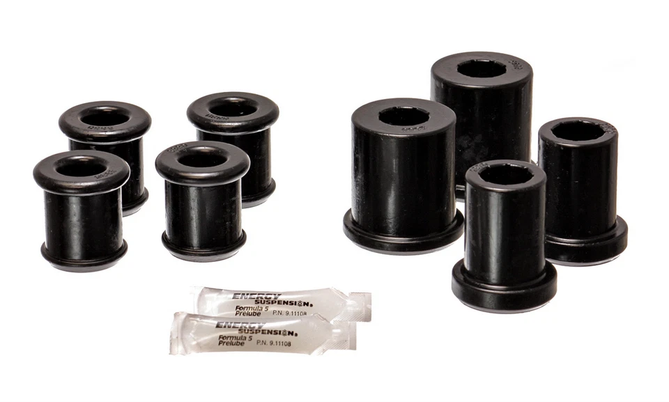 Energy Suspension Control Arm Bushing Set - Black - Front - Must Reuse All Metal - Image 2 of 2