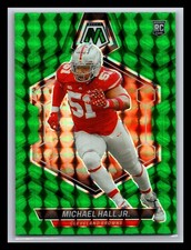 Michael Hall Jr. Cleveland Browns 2024 Panini Mosaic #352 Mosaic Green