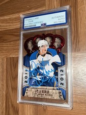 2011 12 Panini Crown Royale TJ T.J. Oshie SIGNED AUTO psa dna St Louis Blues