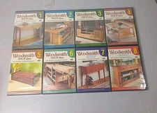 Woodsmith Shop DVD Lot Seasons 1-8 America's Favorite Woodworking TV Show Sealed