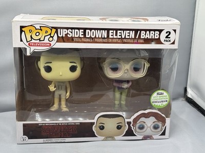 Funko Pop 2pack Stranger Things Upside Down Eleven & Barb 2017 Exclusive. 6149