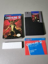 Gremlins 2: The New Batch (Nintendo NES, 1990) Complete In Box Tested CIB