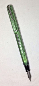 Esterbrook Dollar Fountain Pen Green In Excellent Condition Restored