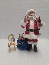 Possible Dreams Clothtique One for the Road Pepsi Santa Dept 56