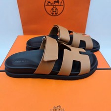 Hermès Women's Sière Sandals Slip-ons Natural Gold H222299ZA3 Official