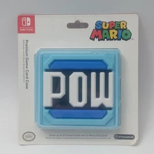 Nintendo Switch Super Mario PowerA Premium Game Card Case POW New NIP