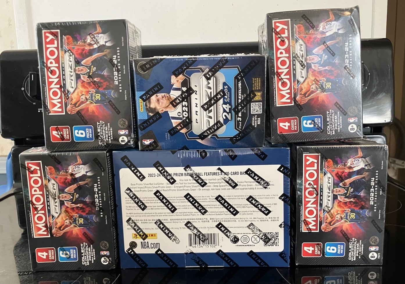 2023-24 Panini Prizm Basketball Mega/ Blaster Factory Sealed Lot~Wemby Rookies view 2