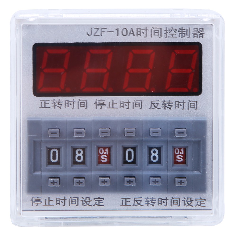 BERM JZF-10A LCD Time Relay Motor CW/CCW Controller Timing Switch 0.1S-99H KRI✈️