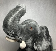 1976 DAKIN STUFFED PLUSH GRAY ELEPHANT DOLL TOY ANIMAL