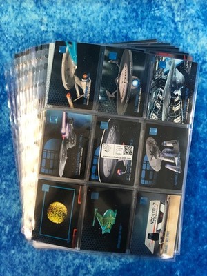 Star Trek: 30 Jahre Star Trek Phase 1 komplettes Sammelkarten Base Set