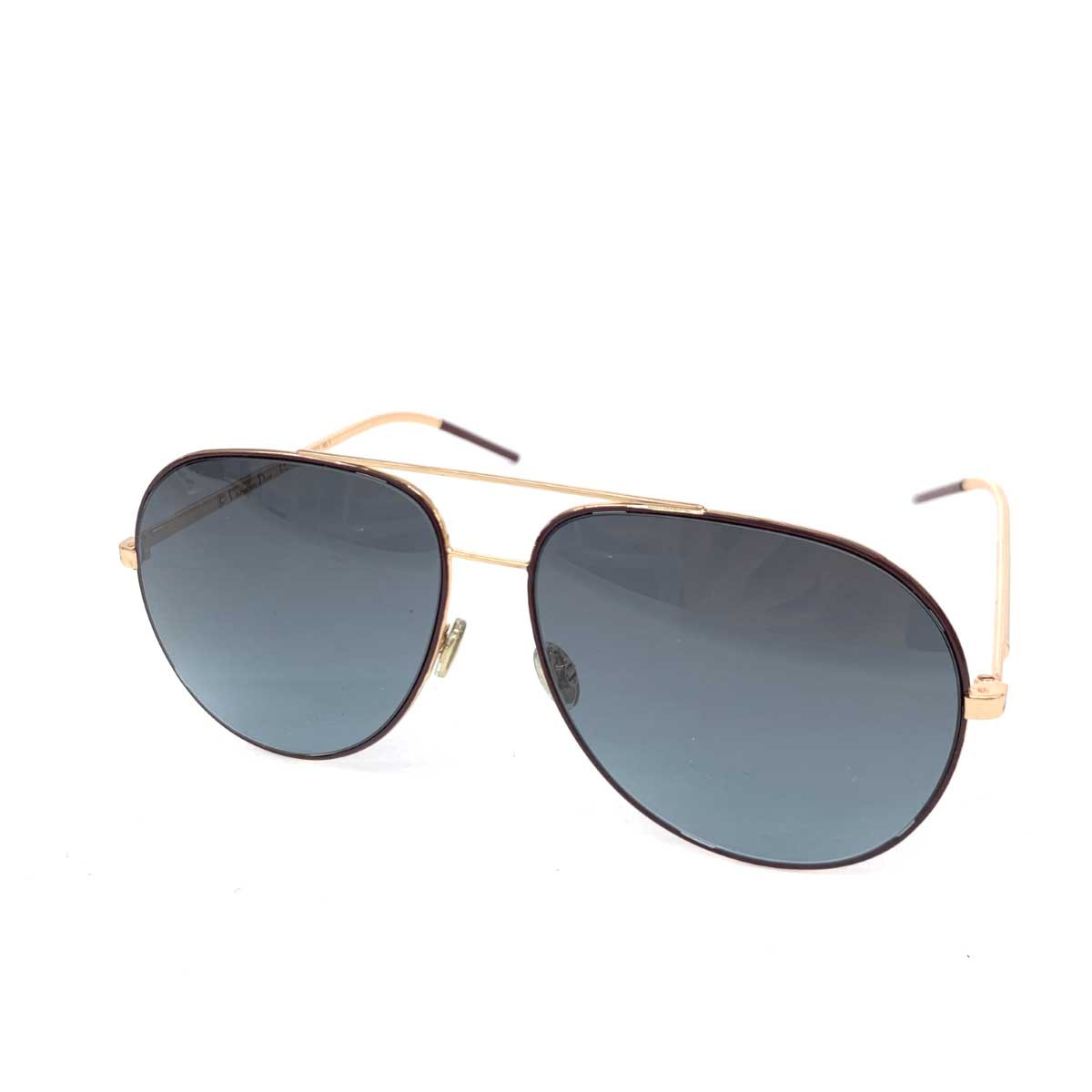 Christian Dior Unisex Sunglasses 6K317 Gold/Navy 59-14 | eBay