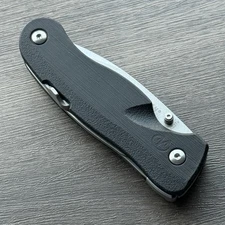 Leatherman Crater C33TX knife multi tool w/Phillips & Flat screwdrivers