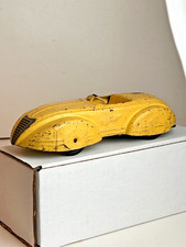 Wyandotte Pressed Steel 1930's Art Deco Speedster Car, Original