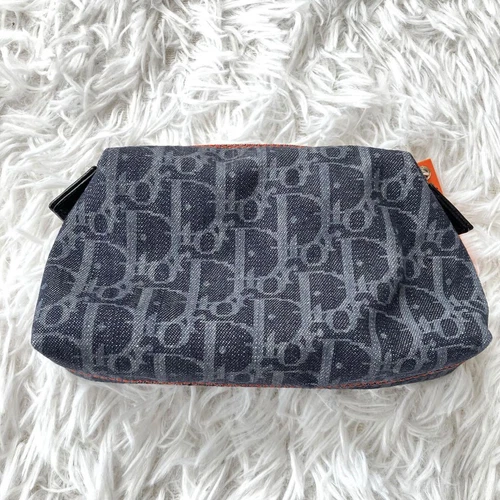 Sac pochette jean Christian Dior Flight Line vintage trotteur occasion