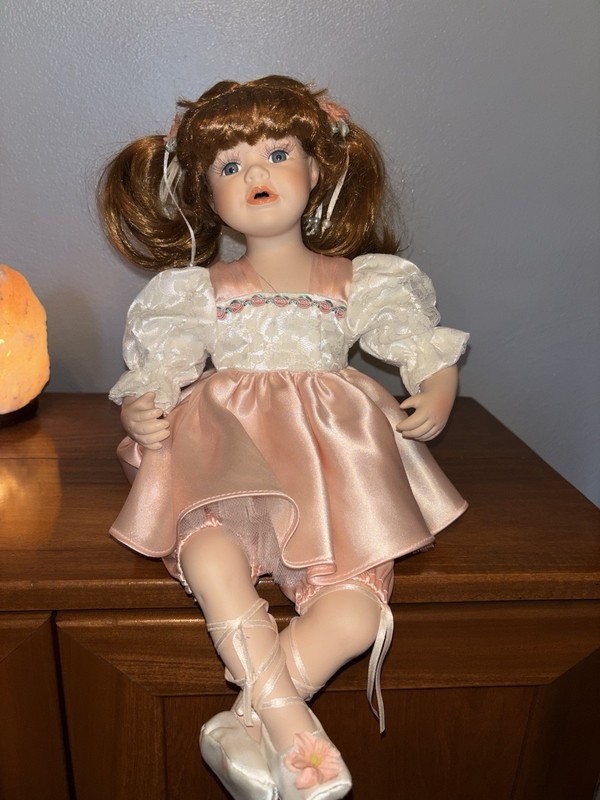 Ballerina Emerald Doll Collection Porcelain Doll