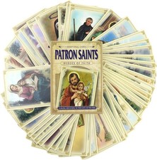 Saints Educational Flashcard Set - Patron Saint Devotional Cards