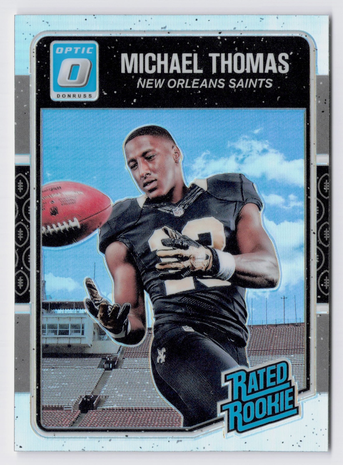 2016 Panini Donruss Optic Rated Rookie Michael Thomas #186 Silver Prizm (RC)