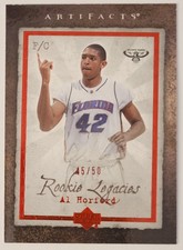 Al Horford 2007-08 Upper Deck Artifacts Rookie Legacies Red /50 #103 RC Gators 