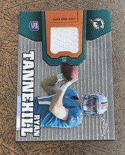 Ryan Tannehill #RR30 2012 Topps Chrome Rookie Relics Football Card. rookie card picture