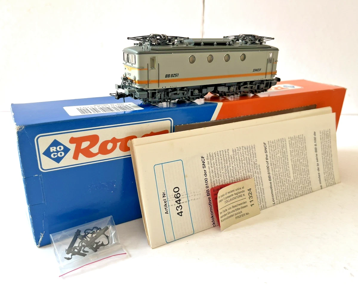 ROCO 43481 DIGITAL Echelle Ho 1/87 Sncf Locomotive Bb 15065 Ep. 4 + Boite