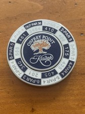 Kiawah Island Osprey Point Yardage Coin ( Rare ) 
