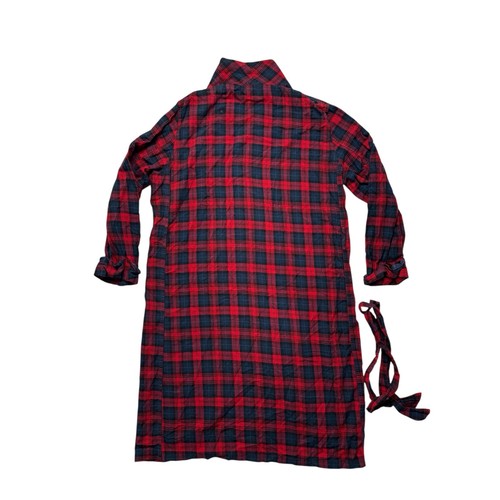 Vintage PENDLETON Country Traditional Red Plaid Robe Size XL Mens Wool Blend - Picture 2 of 8