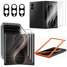 Ferilinso Screen Protector for Samsung Galaxy Z Fold 8, Tempered Glass Back