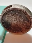 Rare 1921 Morgan Silver Dollar ( Beckwith ) Cigarette Lighter.