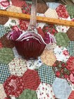 8” VTG Fenton Cranberry Snow Crest Thumbprint  Crimped Ruffled Basket — photo 7